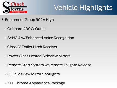 Used 2022 Ford F150 XLT w/ Equipment Group 302A High image 4