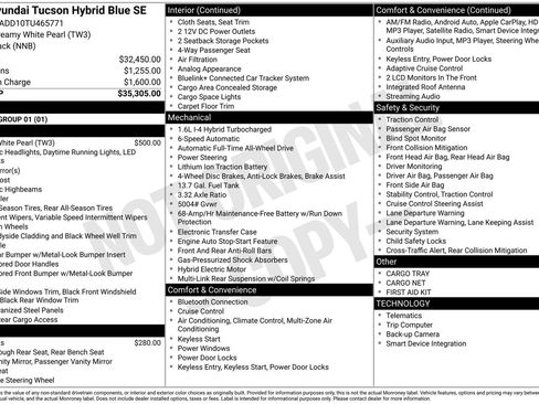 New 2026 Hyundai Tucson Blue SE AWD/4WD image 9