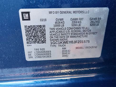 Used 2018 Chevrolet Silverado 2500 LTZ w/ Duramax Plus Package image 22