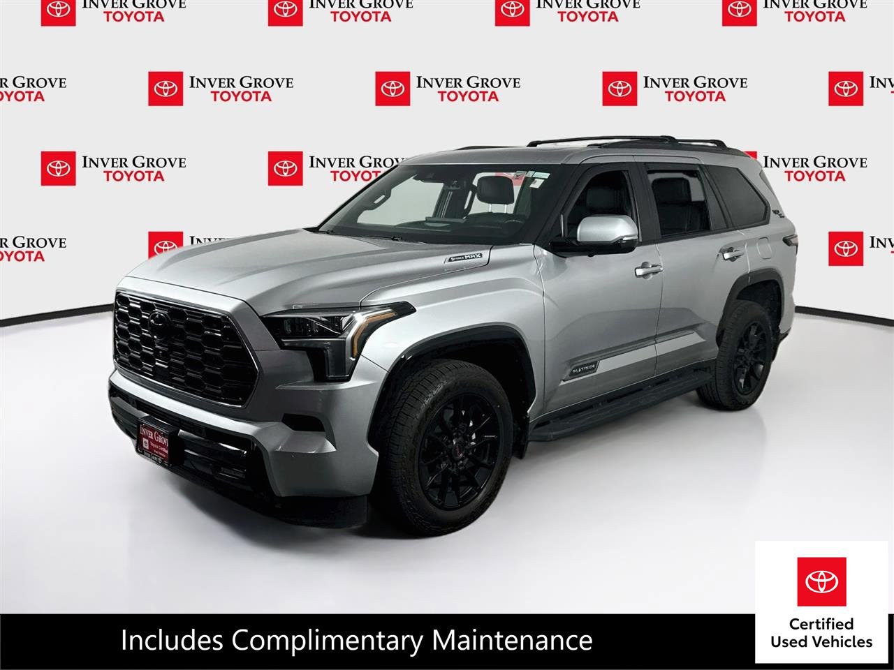 Certified 2025 Toyota Sequoia Platinum w/ TRD Off-Road Package AWD/4WD image 1