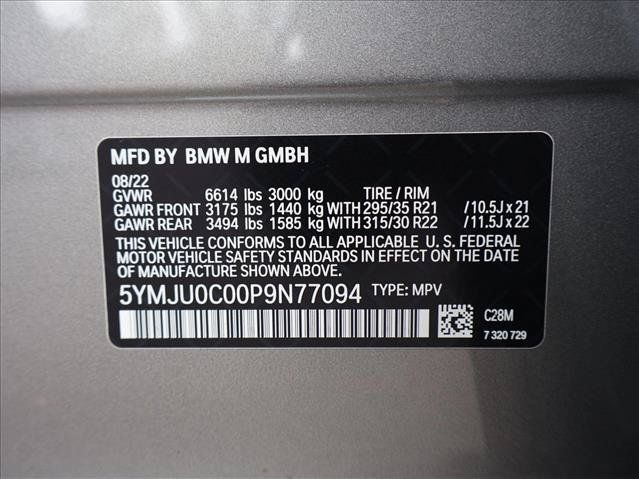 Used 2023 BMW X5 M w/ Competition Package AWD/4WD image 30