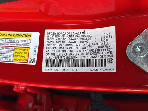 Used 2022 Honda Civic EX image 38