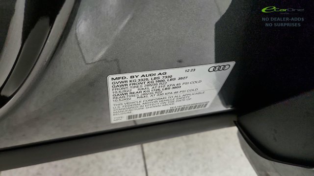Used 2024 Audi Q8 e-tron Prestige w/ Prestige Package AWD/4WD image 84