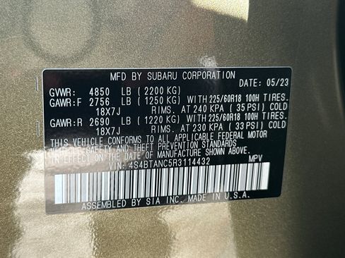 Used 2024 Subaru Outback Limited image 30