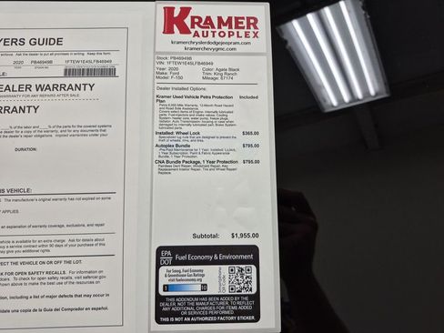 Used 2020 Ford F150 King Ranch w/ Equipment Group 601A Luxury image 35