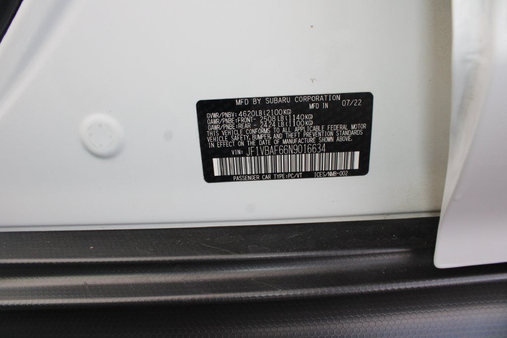 Used 2022 Subaru WRX Premium w/ Popular Package #2 AWD/4WD image 23