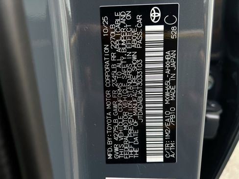 New 2026 Toyota Prius Limited image 29