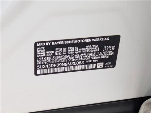 Certified 2022 BMW X3 sDrive30i w/ Convenience Package image 27