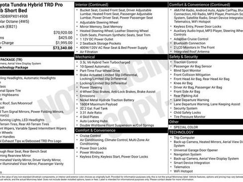 Used 2023 Toyota Tundra TRD Pro image 5