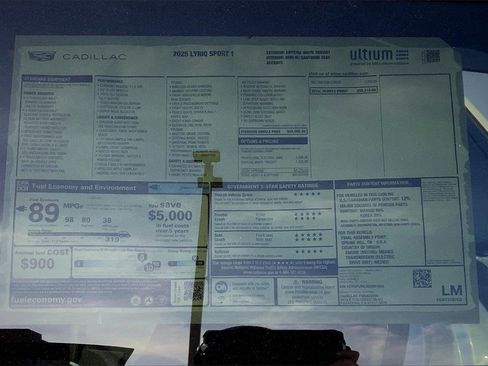 New 2025 Cadillac Lyriq Sport image 21