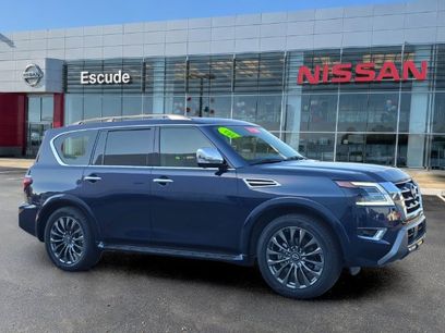 Certified 2023 Nissan Armada Platinum w/ Captain's Chairs Package