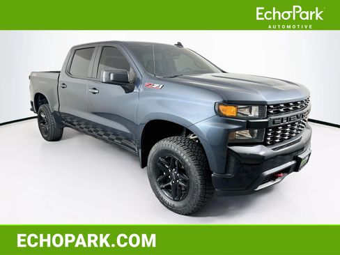 Used 2021 Chevrolet Silverado 1500 Custom Trail Boss w/ Safety Confidence Package AWD/4WD image 1