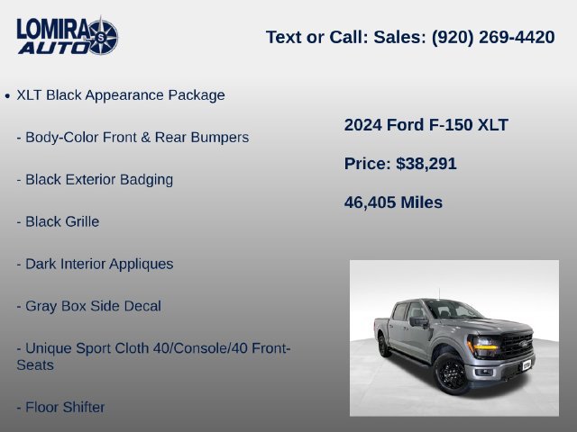 Used 2024 Ford F150 XLT w/ Equipment Group 302A MID AWD/4WD image 8