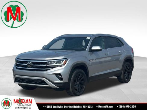 Certified 2023 Volkswagen Atlas Cross Sport SE w/ Panoramic Sunroof Package AWD/4WD image 1
