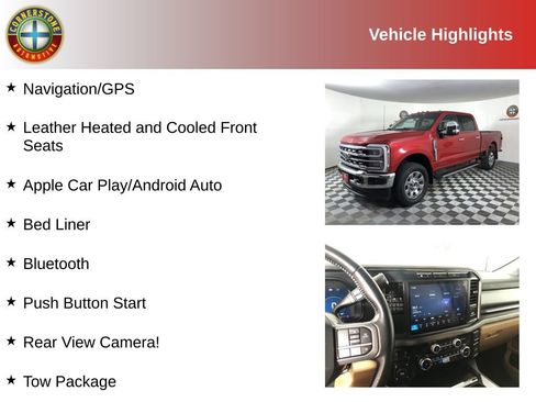 Used 2024 Ford F350 Lariat w/ Chrome Package AWD/4WD image 2