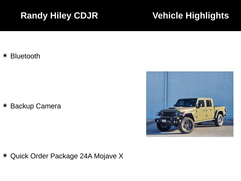 New 2026 Jeep Gladiator Mojave AWD/4WD image 5