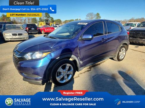 Used 2016 Honda HR-V LX image 1