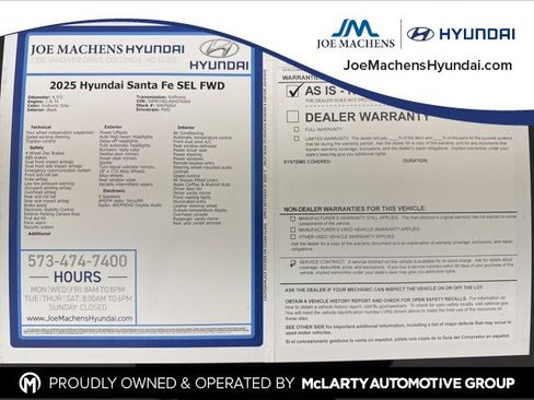 Used 2025 Hyundai Santa Fe SEL image 36