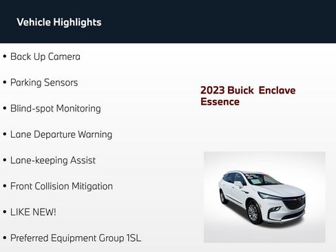 Used 2023 Buick Enclave Essence FWD image 5