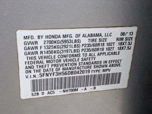 Used 2013 Honda Pilot EX-L image 16