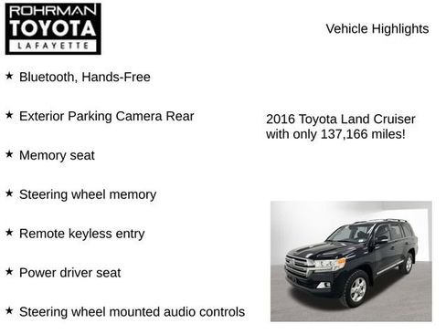 Used 2016 Toyota Land Cruiser AWD/4WD image 7
