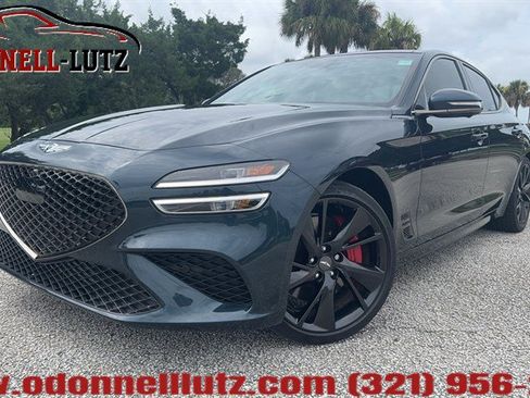 Used 2023 Genesis G70 3.3T w/ Sport Prestige Package RWD image 1