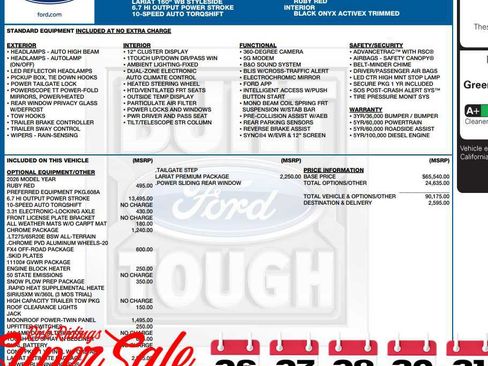 New 2026 Ford F250 Lariat w/ Lariat Ultimate Package image 2