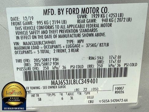Used 2020 Ford EcoSport SES AWD/4WD image 21