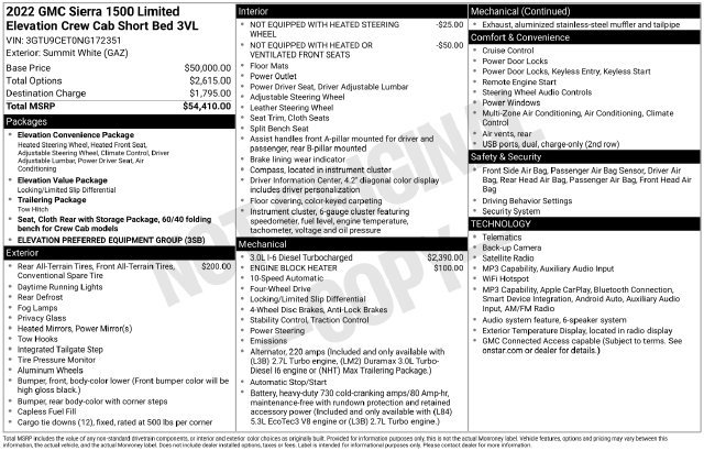 Used 2022 GMC Sierra 1500 Elevation AWD/4WD image 19