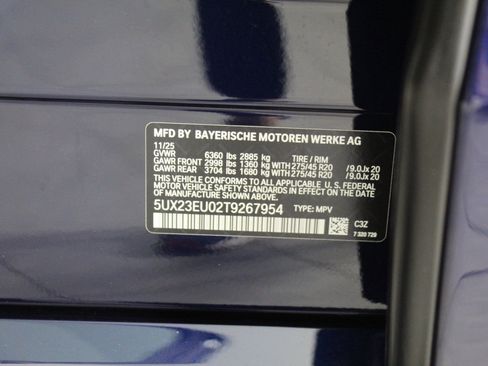 New 2026 BMW X5 xDrive40i w/ M Sport Package image 20