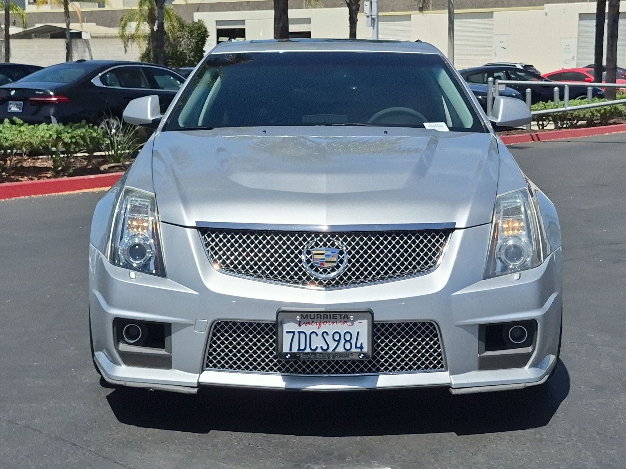 Used 2012 Cadillac CTS V w/ Wood Trim Package RWD image 3