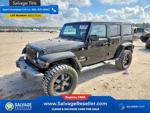 Used 2013 Jeep Wrangler Unlimited Sahara image 1