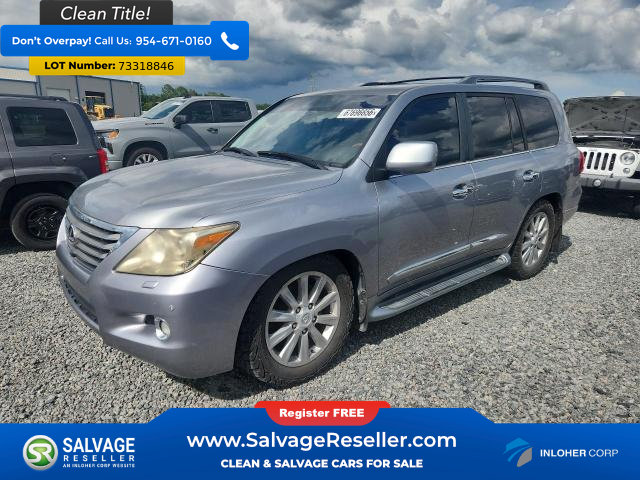 Used 2010 Lexus LX 570 4WD w/ Preferred Accessory Package image 1