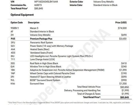 New 2025 Porsche Macan S image 6