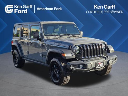 Used 2021 Jeep Wrangler Unlimited Sport AWD/4WD image 1