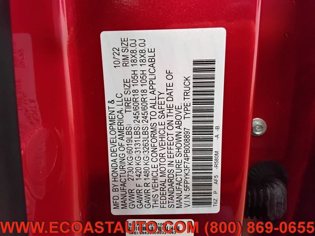 Used 2023 Honda Ridgeline RTL-E image 20