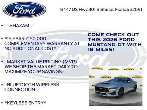 New 2026 Ford Mustang GT RWD image 5
