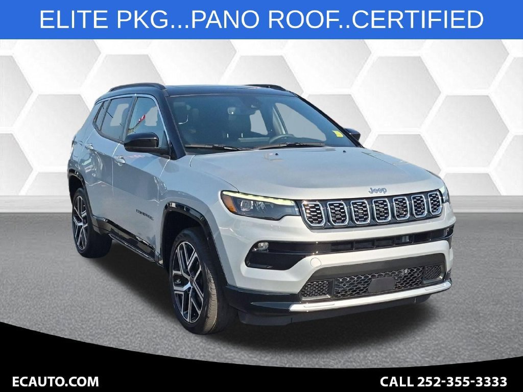 Certified 2025 Jeep Compass Limited w/ Elite Group AWD/4WD image 1