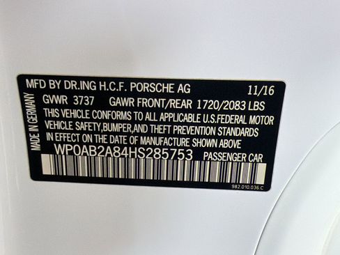 Certified 2017 Porsche 718 Cayman S image 20