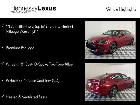 Used 2025 Lexus ES 300h w/ Premium Package image 12