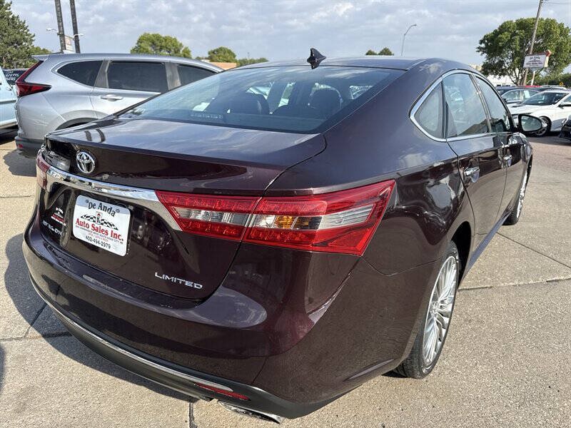 Used 2016 Toyota Avalon Limited w/ Toyota Safety Sense Package FWD image 7