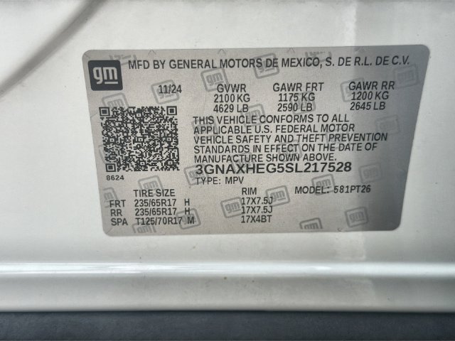 Certified 2025 Chevrolet Equinox LT w/ Convenience Package II FWD image 33