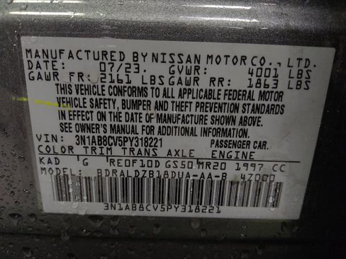 Used 2023 Nissan Sentra SV FWD image 33