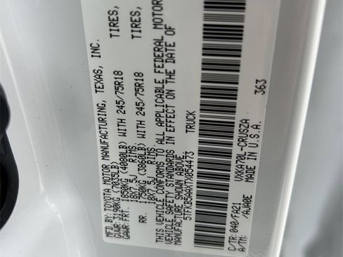 New 2026 Toyota Tundra SR image 10