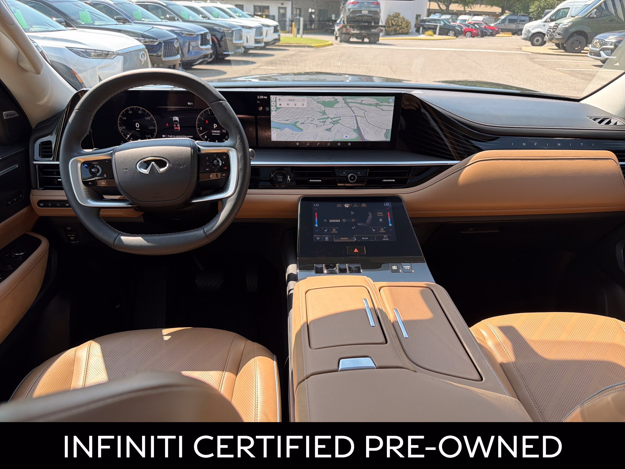 Certified 2025 INFINITI QX80 Luxe AWD/4WD image 2