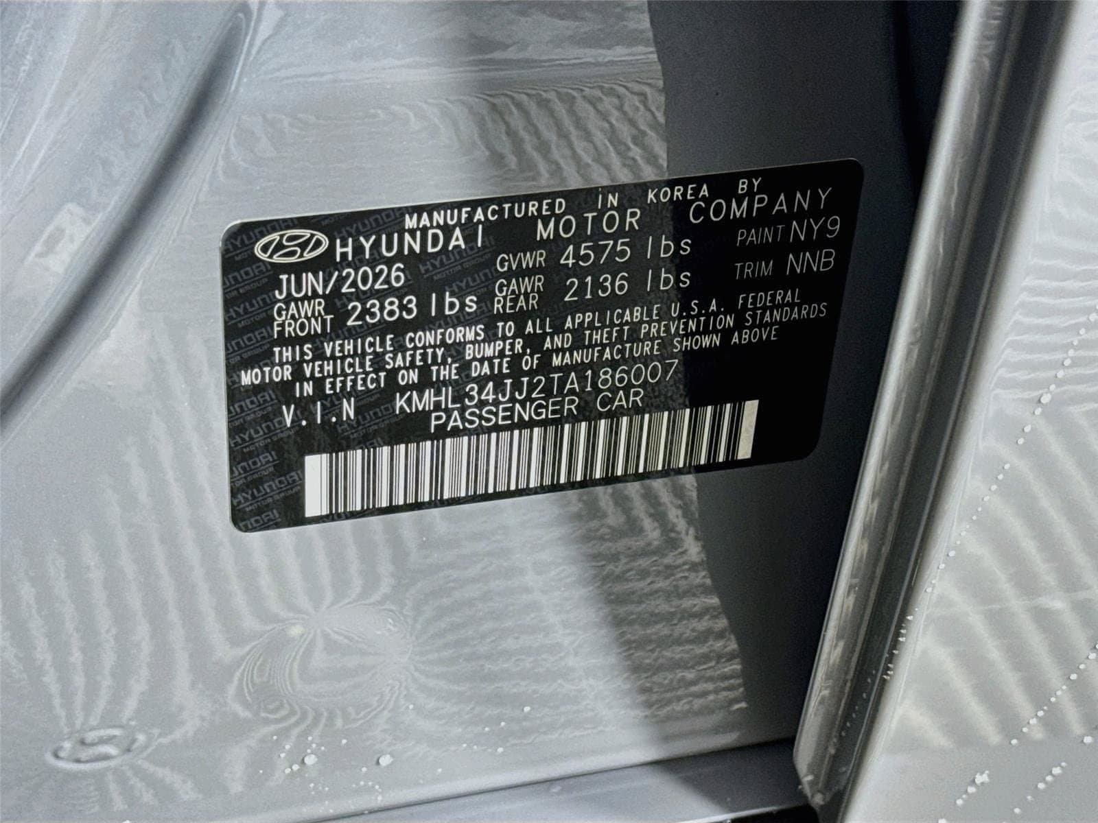 New 2026 Hyundai Sonata SEL FWD image 32