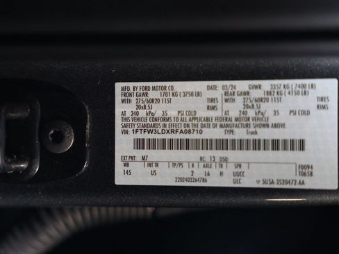 Certified 2024 Ford F150 XLT w/ Equipment Group 302A MID AWD/4WD image 37