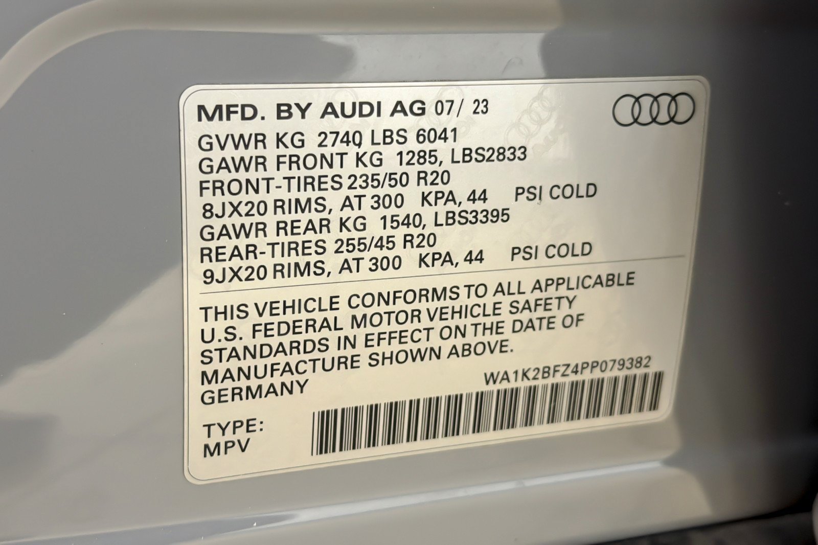 Certified 2023 Audi Q4 e-tron Premium AWD/4WD image 26