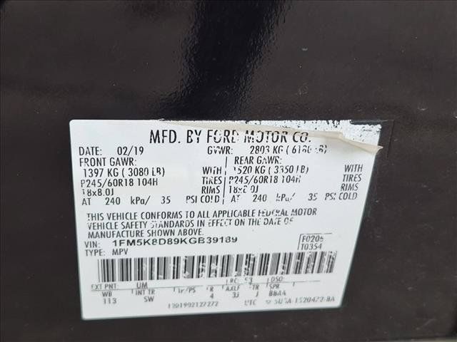 Used 2019 Ford Explorer XLT w/ Equipment Group 202A AWD/4WD image 15