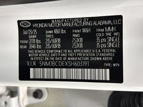 Used 2025 Hyundai Tucson SEL AWD/4WD image 28